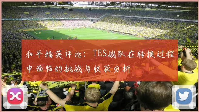 和平精英评论：TES战队在转换过程中面临的挑战与收获分析