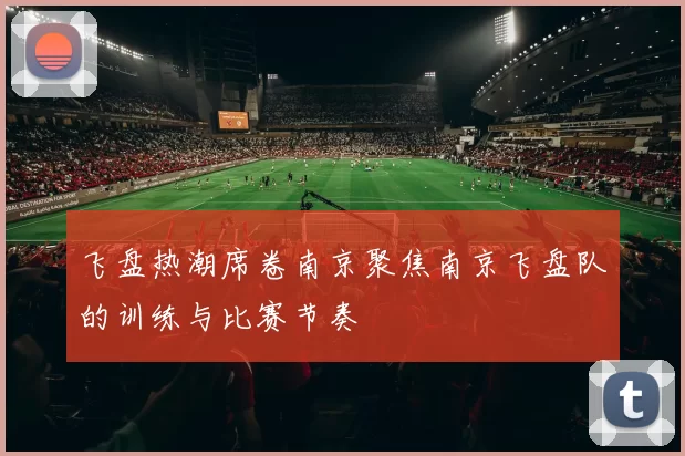 飞盘热潮席卷南京聚焦南京飞盘队的训练与比赛节奏